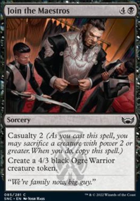 Hovedbilde Join the Maestros (foil)