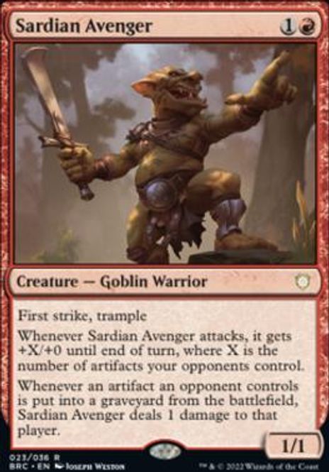 Hovedbilde Sardian Avenger