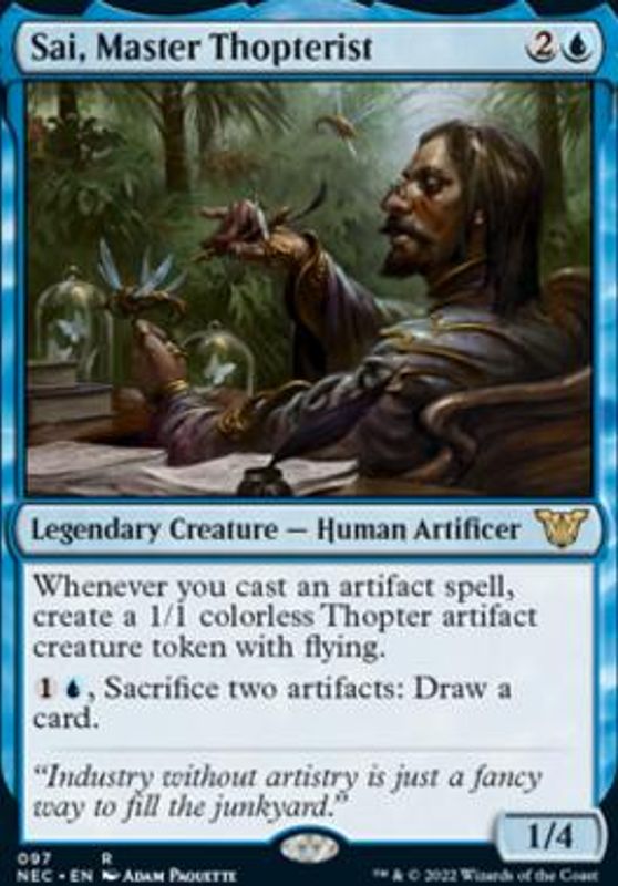 Sai, Master Thopterist