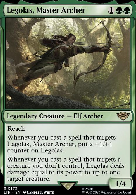 Hovedbilde Legolas, Master Archer (foil)
