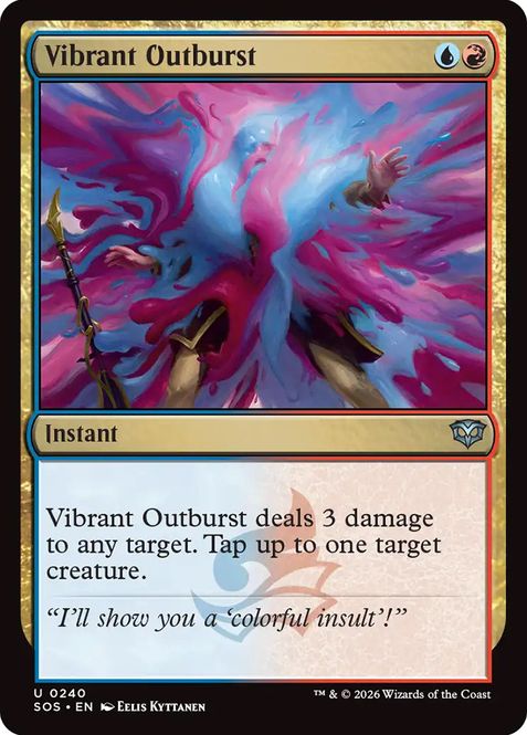 Hovedbilde Vibrant Outburst (Foil)