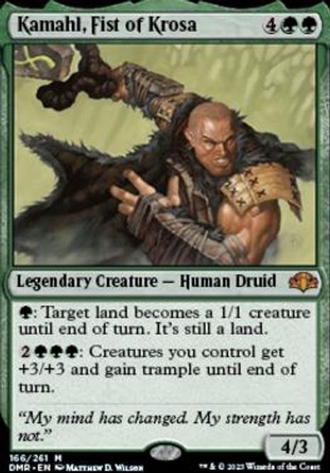 Hovedbilde Kamahl, Fist of Krosa (foil)