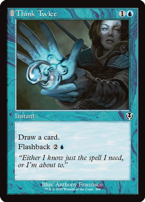 Hovedbilde Think Twice (Retro Frame)