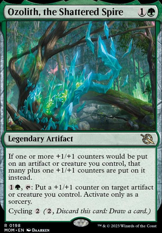 Ozolith, the Shattered Spire (foil)