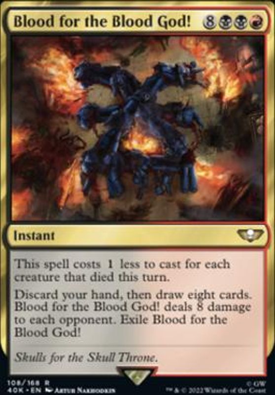 Blood for the Blood God!