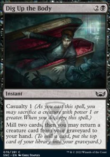Hovedbilde Dig Up the Body (foil)