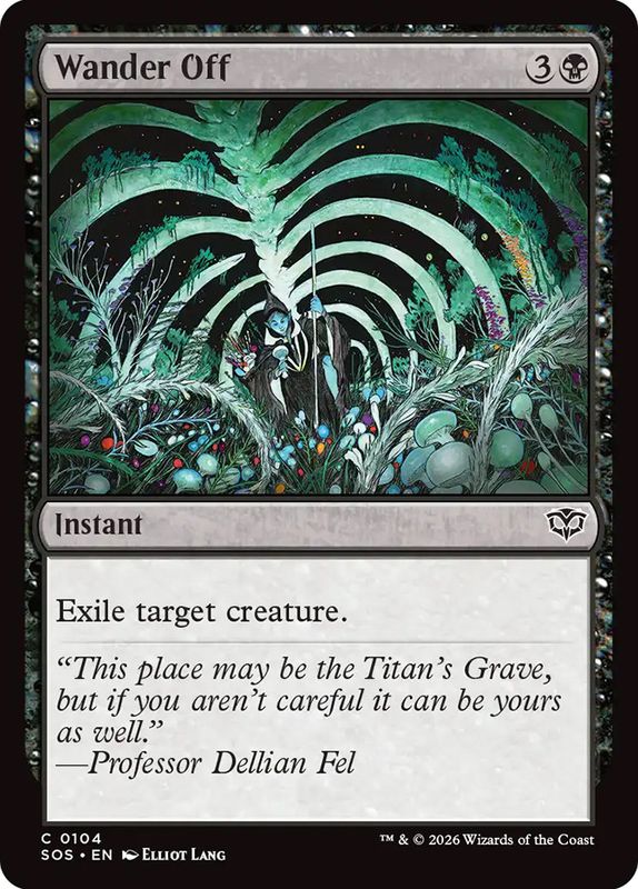 Wander Off (Foil)