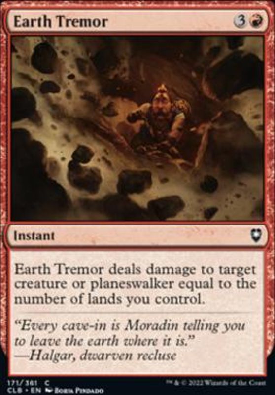 Earth Tremor