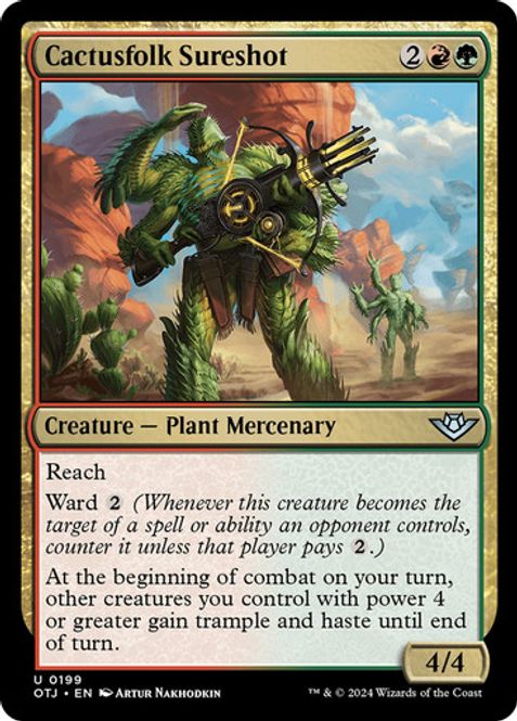 Hovedbilde Cactusfolk Sureshot