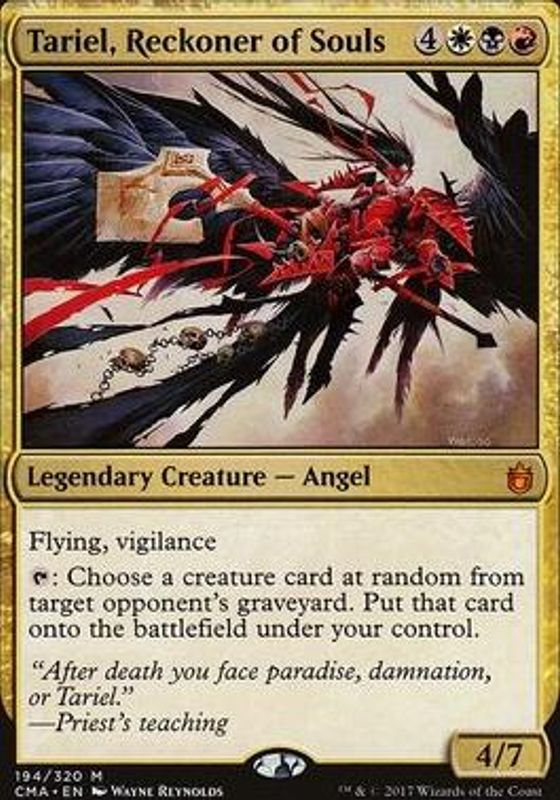Tariel, Reckoner of Souls