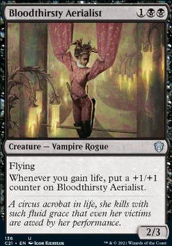 Bloodthirsty Aerialist