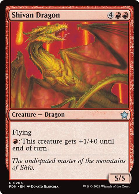 Hovedbilde Shivan Dragon