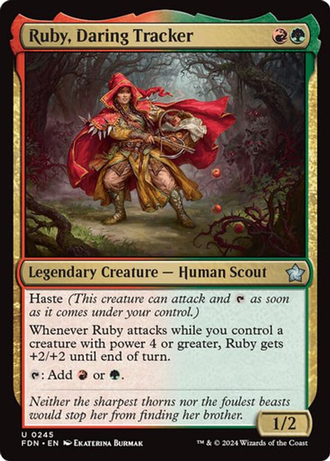 Hovedbilde Ruby, Daring Tracker
