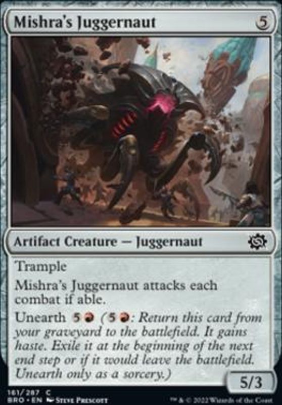 Mishra's Juggernaut