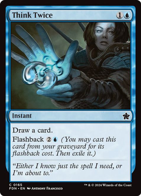 Hovedbilde Think Twice (Foil)